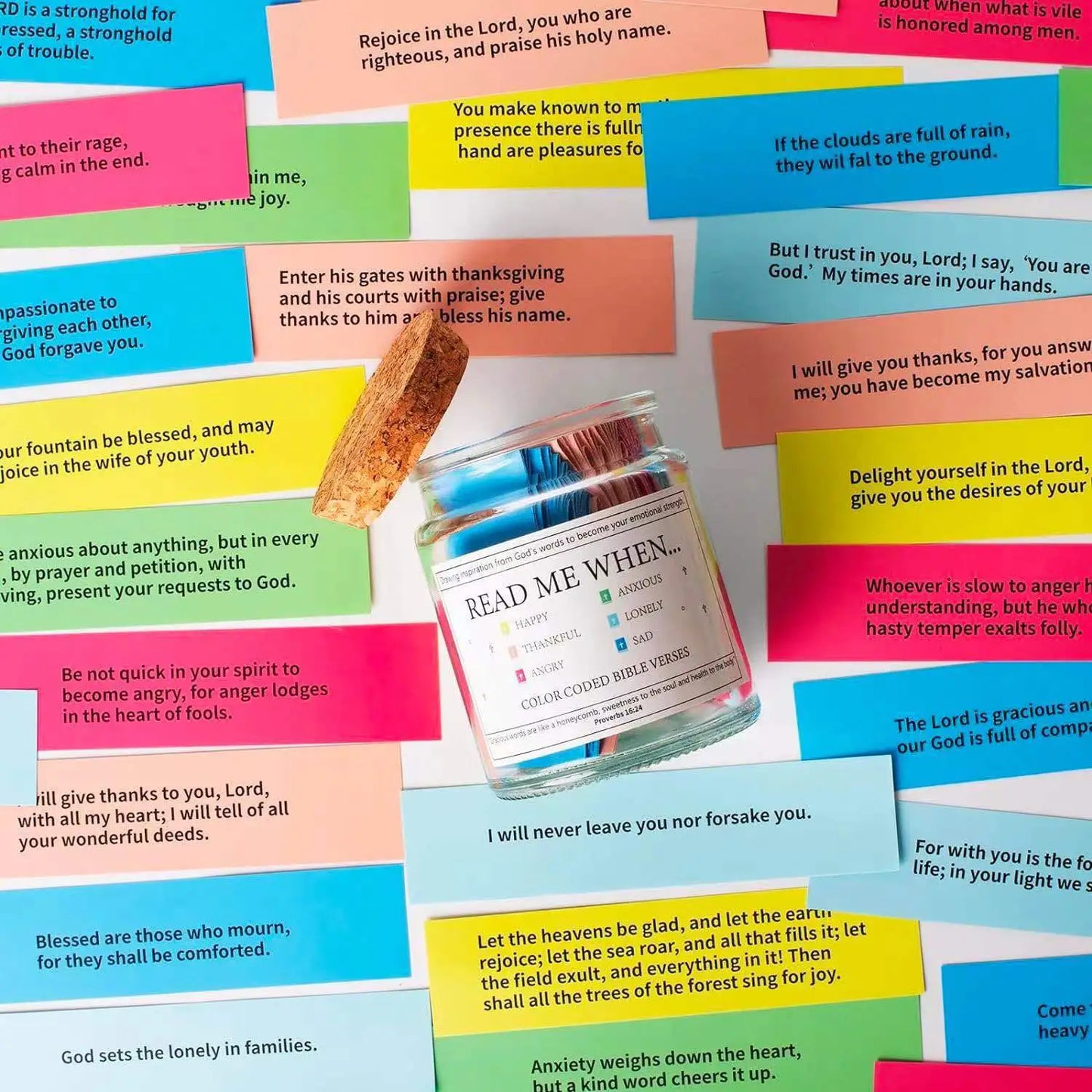 Reusable Bible Verse Jar